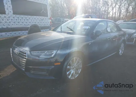 2018 Audi A4 Tech Premium/Premium from USA, damaged, VIN WAUDNAF40JA139749